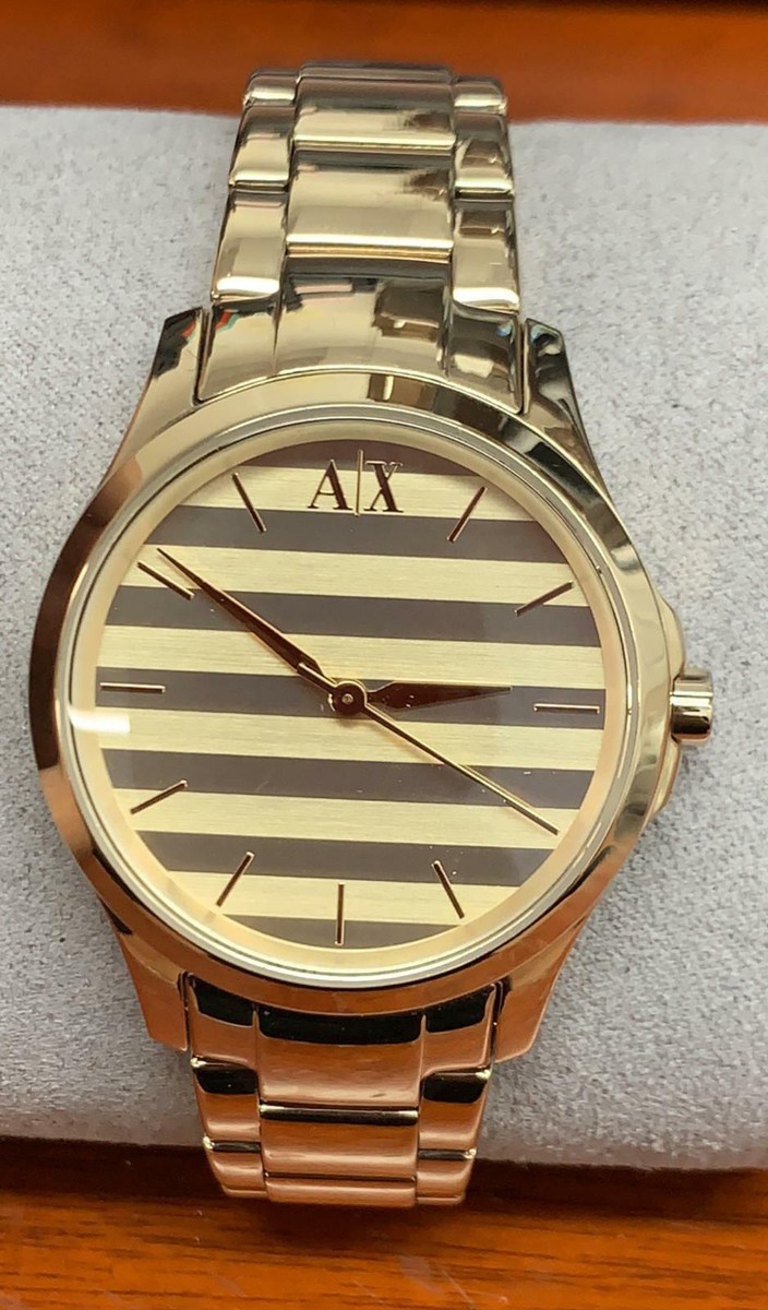 ★プレゼントにも★ EMPORIO ARMANI Gold-Tone Ladies Watch ARMANI EXCHANGE Smart Ladies Gold Tone Watch AX5231 | eBay