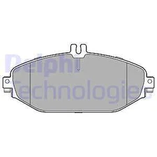 LP3282 DELPHI Brake Pad Set, Disc Brake for Mercedes-Benz, Mercedes-Benz (BB