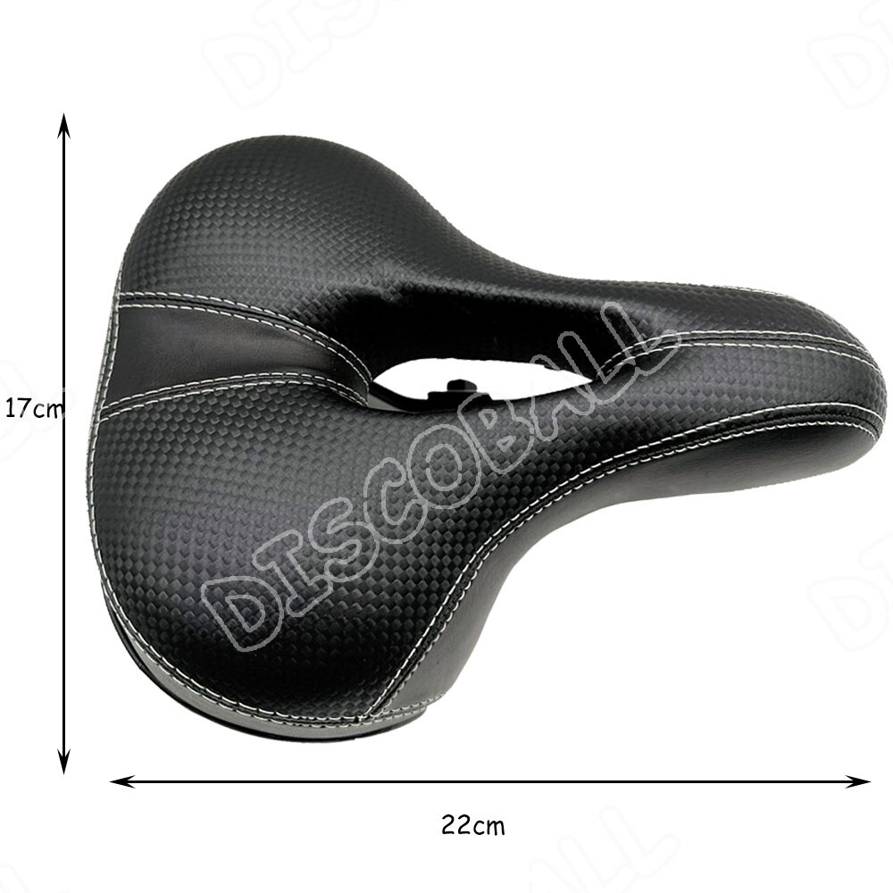 Super Soft Wide Comfy Gel Big Bum Bike Saddle Seat Mountain MTB Road