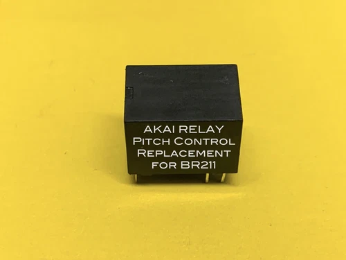 AKAI GX-625 635 636 646 747 Ersatz Relais Pitch Control BR211 Replacement Relay