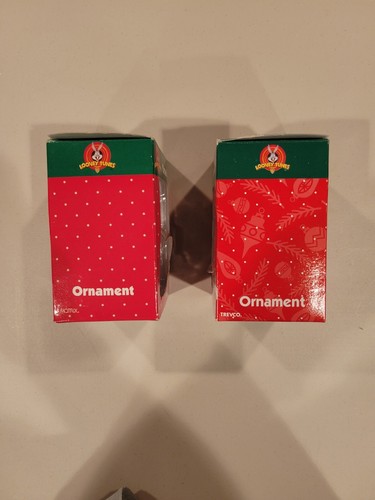 Trevco/Matrix Looney Tune 2X Tasmanian Devil Christmas Ornament Lot (One Broken) - Picture 3 of 12