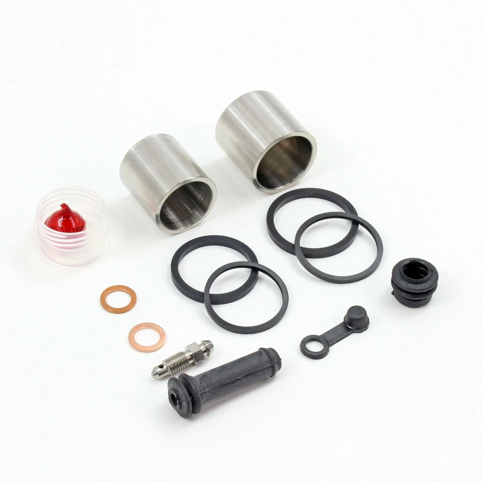 Vedação de pinça de freio + kit de pistão SS para Yamaha dianteiro substitui OEM 3JB-25803-00-00 - Imagem 3 de 3