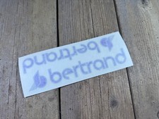 BERTRAND Bicycle Frame Decal Set Transfer Stickers For Steel Frame Quebec Canada