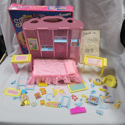 Vintage Skipper Sleep N' Study Playset #1921 1988 TeenTime in Box