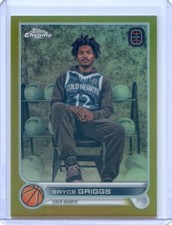 2022-23 Topps Chrome OTE BRYCE GRIGGS #20 GOLD REFRACTOR /50