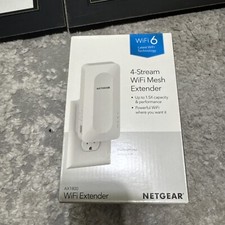 Netgear AX1600 WiFi 6 Mesh Range Extender & Signal Booster (EAX11-100NAS) -[LN]™