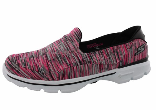 SKECHERS GO WALK 3 CRAZED WOMENS 14061 
