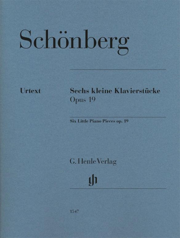 Thumbnail - Arnold Schönberg - Sechs Kleine Klavierstücke Op. 19, Arnold Schönberg
