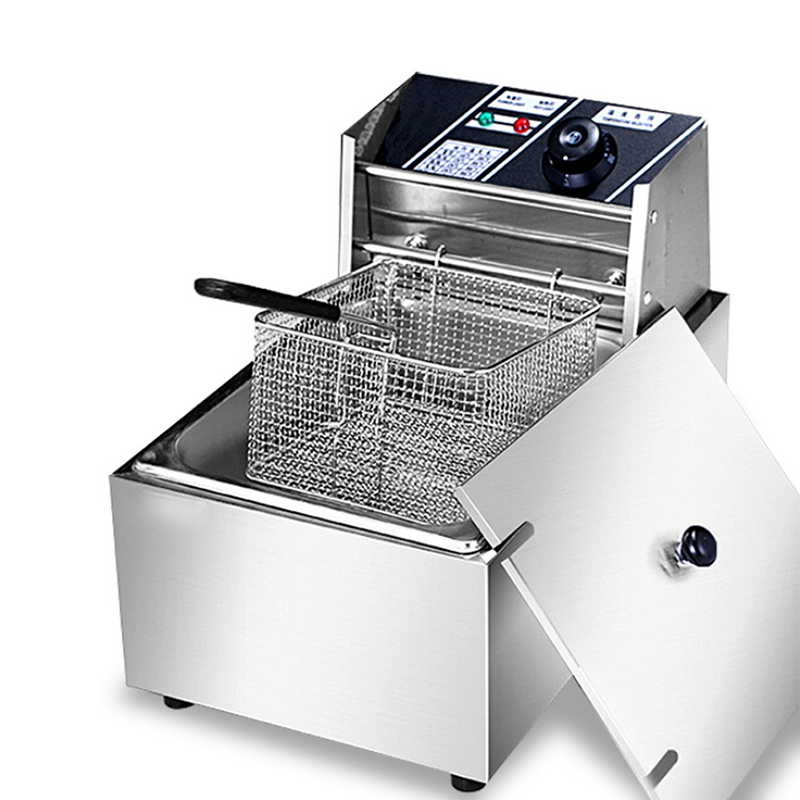 Commercial Electric Deep Fryer 6L/12L Restaurant Stainless Steel French