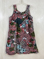Red Camel Summer Dress Floral Boho Size 11