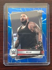 Rezar 2025 Topps Chrome WWE Blue /150 SP AOP