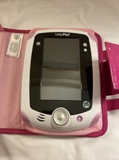 For Parts or Repair Leap Frog LeapPad Tablet w/ Pink Case READ DESCRIPTION