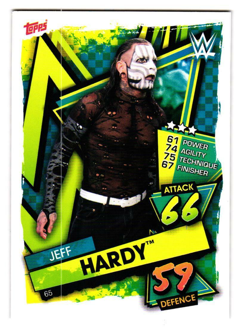 2021 Topps WWE Slam Attax Jeff Hardy #65 | eBay