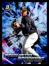 2018 Bowman Platinum Gleyber Torres Prismatic Prodigies #PPP-11 - Yankees