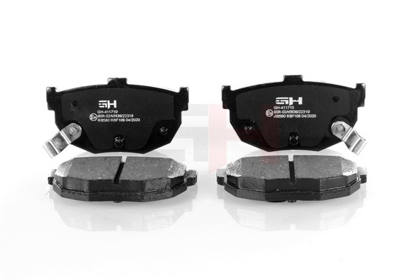 GH Bremsbelagsatz Scheibenbremse Hinterachse FüR KIA Cerato LD 1.6 2.0 Crdi-image