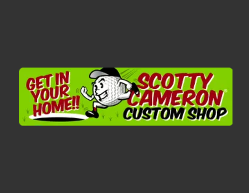 2022 Scotty Cameron Sticker Custom Shop Baller Boy GET IN YOUR HOME! Shaft Band  - Afbeelding 1 van 3