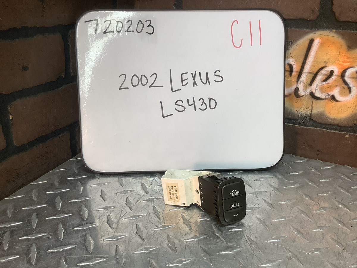 バイイー REAR TEMPERATURE CONTROLS Lexus LS430 01 02 03 04 05 06 Oem C11 | eBay