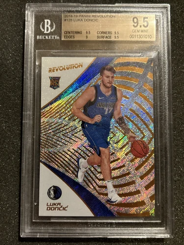 2018-19 Panini Revolution Luka Dončić #128 BGS 9.5 Gem Mint 