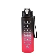 Sports Water Bottle Gym Travel Drinking Leakproof Bottle With Straw BPA-Free UK