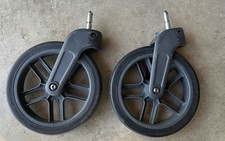 UPPAbaby Vista Front Wheels Set OEM Replacement 0317 VIS US Gray Stroller Wheels