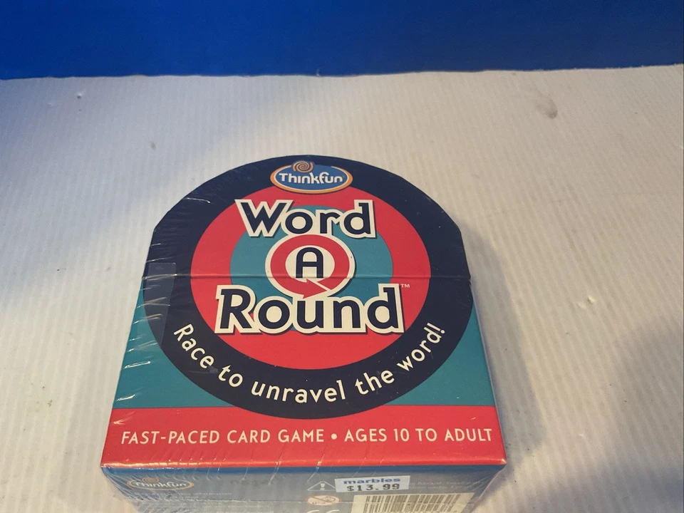 Thinkfun Word A Round Race To Unravel The Word, Fast-Paced Card Game New Sealed - Image 2 of 4