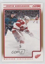 2012-13 Score Gold Rush Justin Abdelkader #189 0d7y