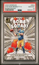 2023 PANINI DONRUSS BOMB SQUAD #BS4 STETSON BENNETT IV PSA 10