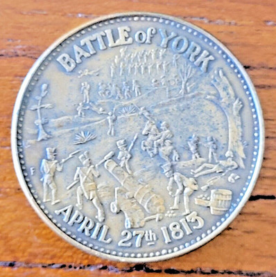Schlacht von York, Kanada - 150th Anniversary Commemorative Medal 1963