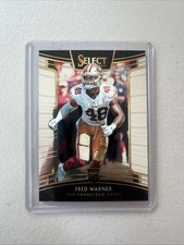 2018 Fred Warner Rookie Card Panini Select #35 Concourse (RC) Forty-Niners. rookie card picture