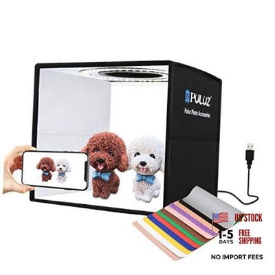 9.8''/25cm Foldable Portable Photo Studio Light Box, 9.8''/25cm Photo Light Box