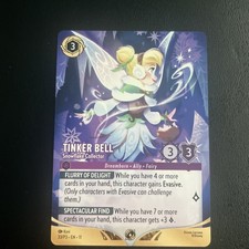 Lorcana: Tinker Bell - Snowflake Collector Store Championship Non Foil 33/P3 NM