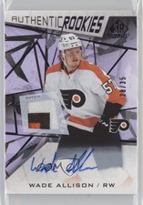 2021 Upper Deck SP Game Used Purple Memorabilia 28/35 Wade Allison #132 Auto 2u9