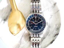 Breitling Navitimer GMT A32310 41MM Automatic Stainless Steel Black Dial Box Pap 7