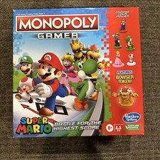 Hasbro Monopoly Super Mario Gamer Premium Edi...