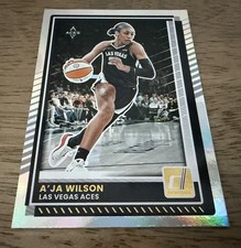 2025 Donruss WNBA A'ja Wilson Silver Holo #82 Las Vegas Aces SP