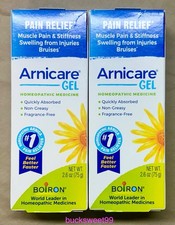 Boiron Arnicare Gel for Pain Relief - EXP 11/26 - 2.6 oz. each - 2 SEALED BOXES