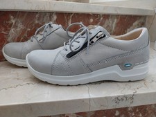 Wolky Schuhe Sneaker Damen,  Größe 40, Hellgrau,  Veloursleder, 1 X Getragen