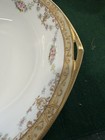 Vintage Hand Painted Roses Nippon Porcelain Handled Bowl Gold Moriage XP — photo 2