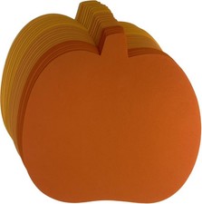 Pumpkin Cutouts - 9" Foam Pumpkins 24 Pcs Fall Crafts Halloween Cutouts Hallo...