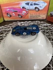 Mattel Hot Wheels Ferrari 312P Blue Diecast Car Redline Vintage 1969
