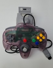 Nintendo 64 Atomic Purple Controller with Performance Memory Card Plus