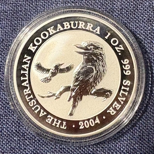 2004 Australian Silver Kookaburra 1 oz — photo from another recent sale