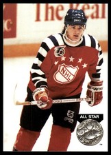 Al MacInnis 1991-92 Pro Set Platinum #276 Flames NHL READ FREE SHIP AutographDen