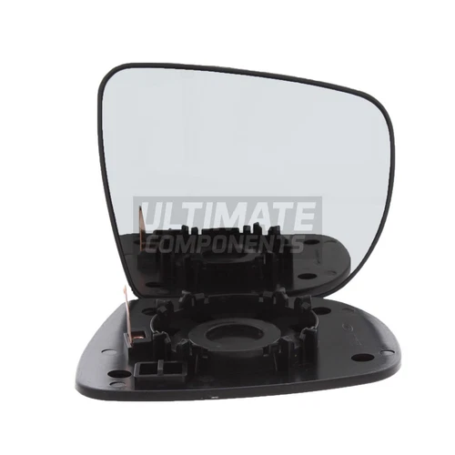Wing Door Mirror Glass Fits Hyundai ix35 2010-> Chrome Convex Drivers Side Right