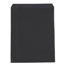 SSWBasics Medium Black Paper Merchandise Bag - Case of 500
