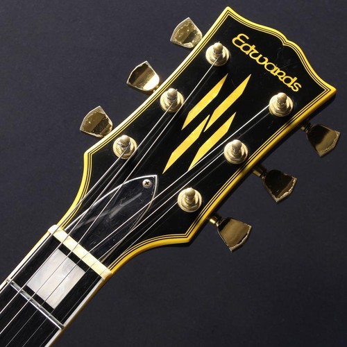 EDWARDS USED E-LP-98LTC Black Electric Gutiar - Picture 5 of 8