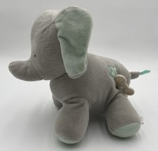 Carters Child Of Mine Gray Elephant Plush Musical Lullaby Stuffed Animal 8