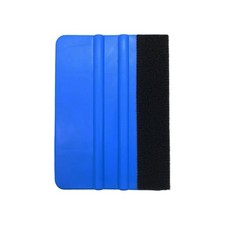 4 Inch Plastic Felt Edge Squeegee, Mini Squeegee Car Window Film Tinting Tool, V
