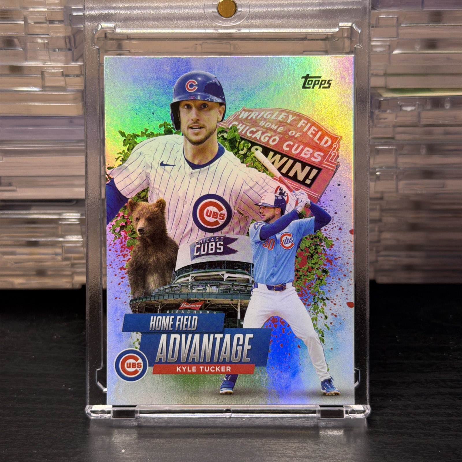 2025 Topps Update Kyle Tucker #HA-45 Home Field Advantage SSP Case Hit Cubs