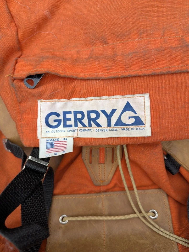Mochila Gerry vintage rara década de 1970 - Imagem 3 de 4